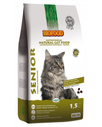 BIOFOOD SENIOR alimentation naturelle et complète pour chat senior - 1,5kg