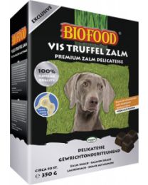 Biofood Friandises Chien - truffes de viandes Saumon - 350g
