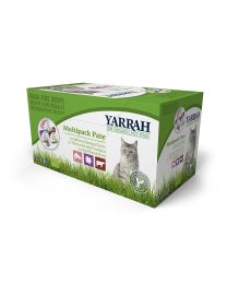 Pâté Yarrah pour chat : Multi-Pack - 8*100g