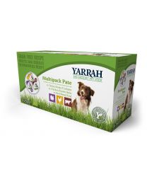 Pâté Yarrah pour chien : Multi-Pack - 6*150g