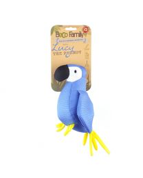 Perroquet en peluche pour chien Becothings - Lucy