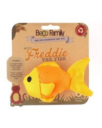 Vis in pluche voor kat Becothings - Freddie