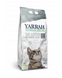 Litière bio Yarrah pour chat - 7kg